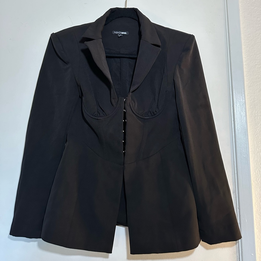 Fashion Nova Black Blazer